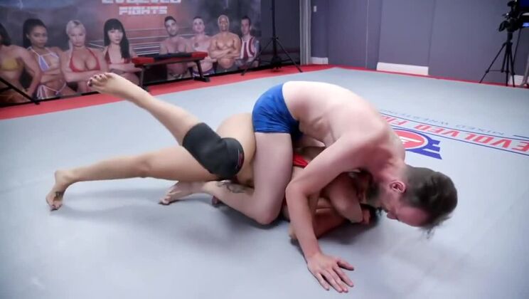 [EvolvedFights] - Big Tits and Big Ass: Sheena Ryder Vs Chad Diamond in Facial Fight - Sheena Ryder - Chad Diamond