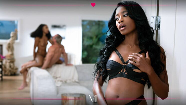 [ModernDaySins] - Deepthroat Delights: Pussy Licking and Cum Swapping - Clarke Kent - Nicole Kitt - Olivia Jay