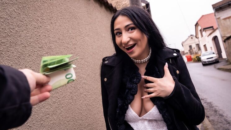 [PublicAgent] - French Girl's Big Tits and Big Cock Adventures