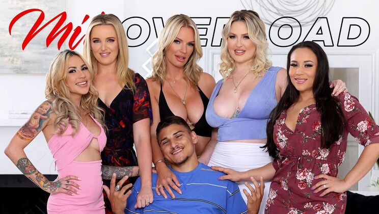 [MILFOverload] - Gagging on Cum and Cock - Rachael Cavalli - Carmela Clutch - Charlie Forde - Jenna Starr - Victor Ray - Mayara Lopes