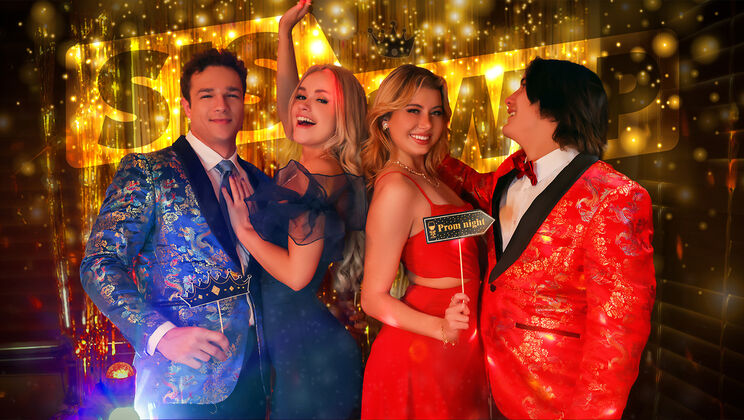 [SisSwap] - Deepthroat Queens at Home - Jayden Marcos - Khloe Kingsley - Stella Luxx - Axel Haze