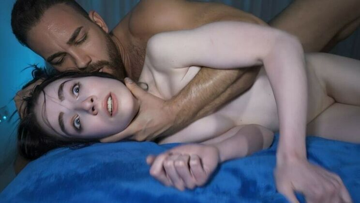 [PornForce] - Small Tits, Big Pleasure - Teenager's Struggle with a Huge Dick - MrBigFatDick - Sierra Cute