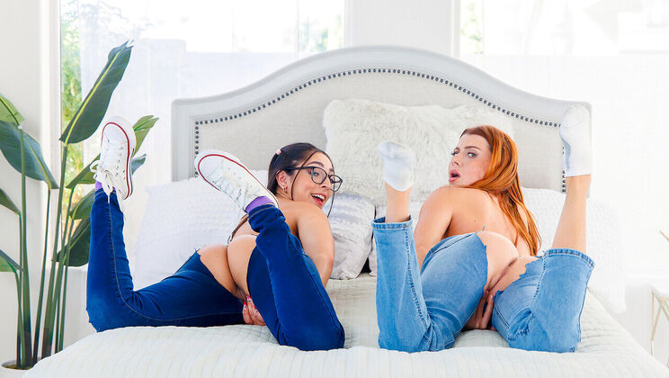 [StepSiblingsCaught] - FFM Threesome with Stepbro and Stepsister - S28:E4 - Victor Ray - Madison Wilde - Stella Luxx