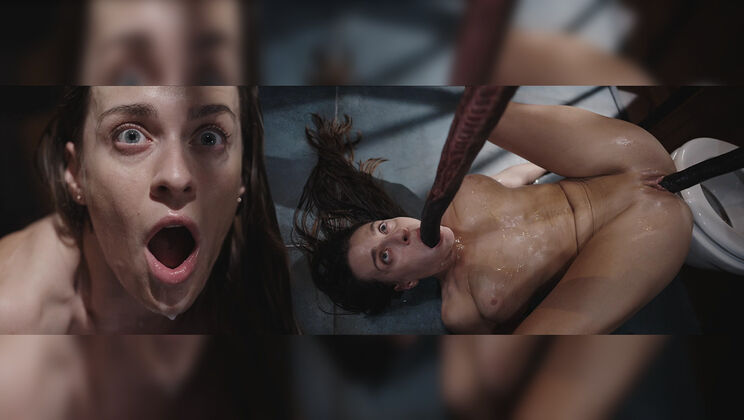 [Hentaied] - Toilet Sex with Josephine Jackson: Big Tits, DP, and Bukkake - Josephine Jackson