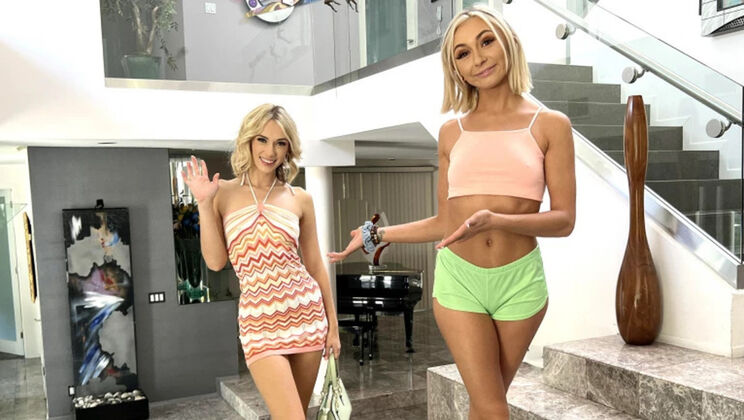 Girlfriend 3-Way With Chloe & Sky