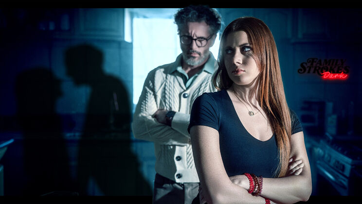 [FamilyStrokes] - Taboo Fuck - Older Man Cums On Young Redhead’s Pussy - Mike Mancini - Stella Luxx