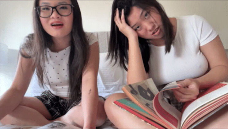 [FamilyTherapy] - Sakura and Uwu Tofu - 18 & 19 Years Old in Sex - Sakura - Uwu Tofu
