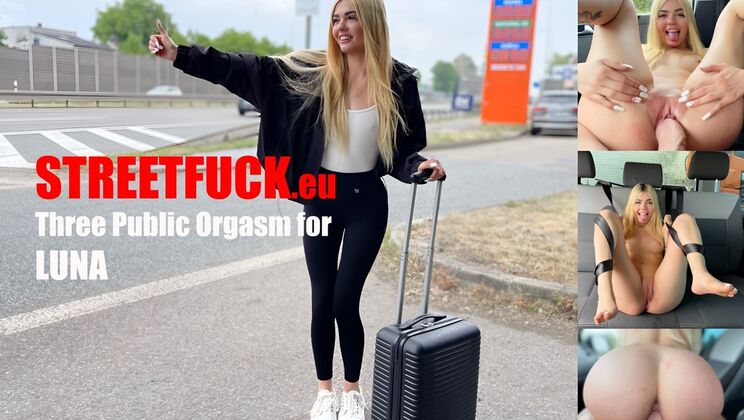 Skinny Blonde Luna BBunny’s Cum-Filled Missionary and Spanking Session
