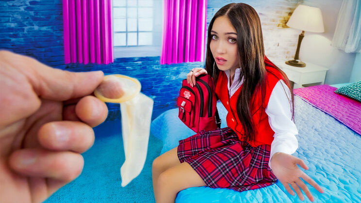 Skinny Mia River Takes Stepdad's Big Dick First Time