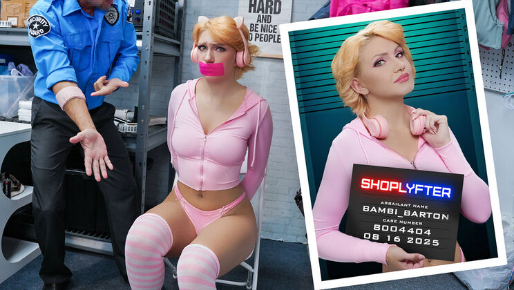 [Shoplyfter] - Case No. 8004404: Pounding The Runaway Blonde Teen - Peter Fitzwell - Bambi Barton